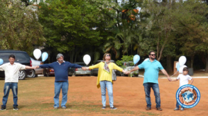 Abrazos. Brasil